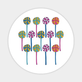 Cute Colorful Lollipop Magnet